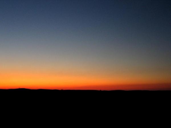 Il Tramonto Nel Deserto