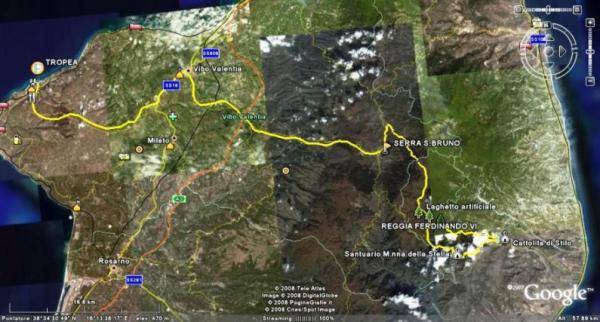 Tra Mari E Monti 2008 Map